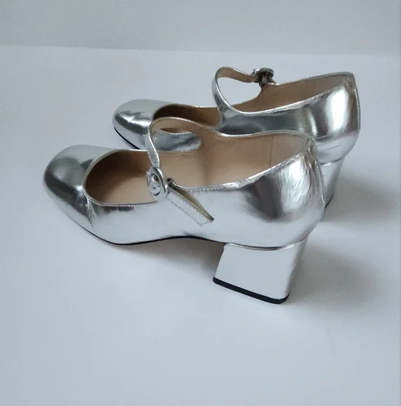 Marc Fisher Leather Mary Janes - Picture 8 of 14